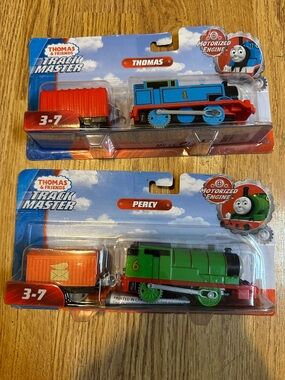 Thomas the train and friends trackmaster trains Thomas & Percy